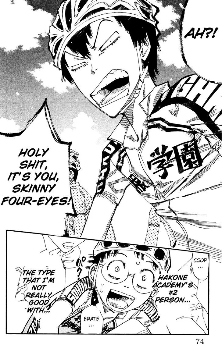 Yowamushi Pedal Chapter 166 page 17
