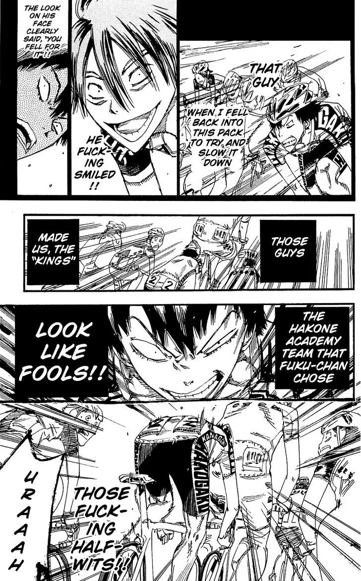 Yowamushi Pedal Chapter 167 page 8