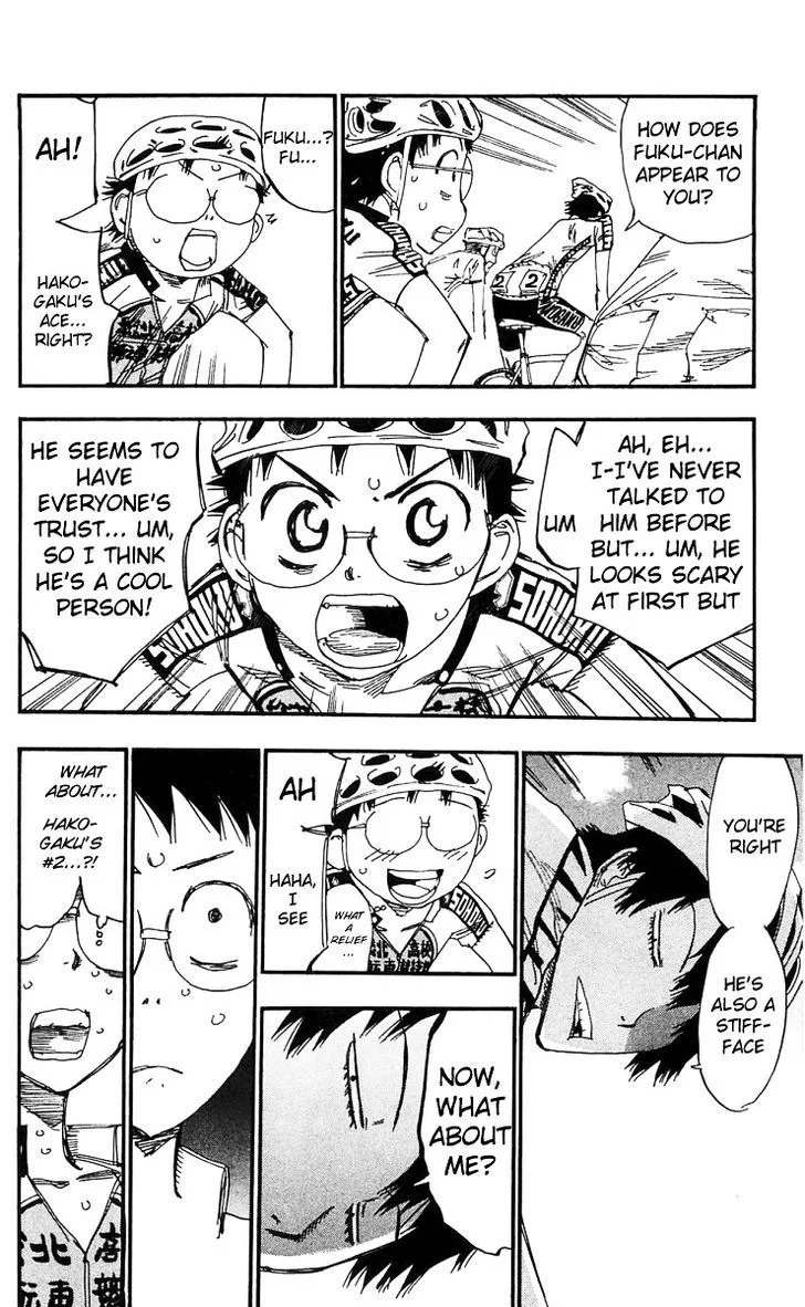 Yowamushi Pedal Chapter 167 page 15