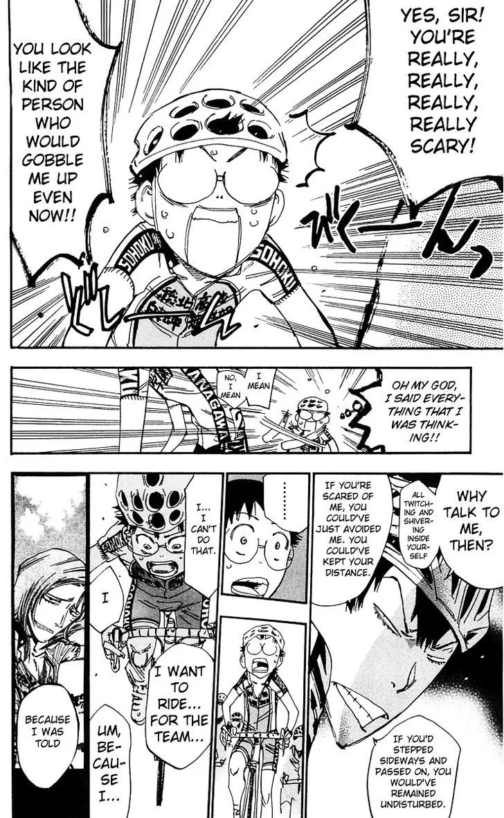 Yowamushi Pedal Chapter 167 page 17