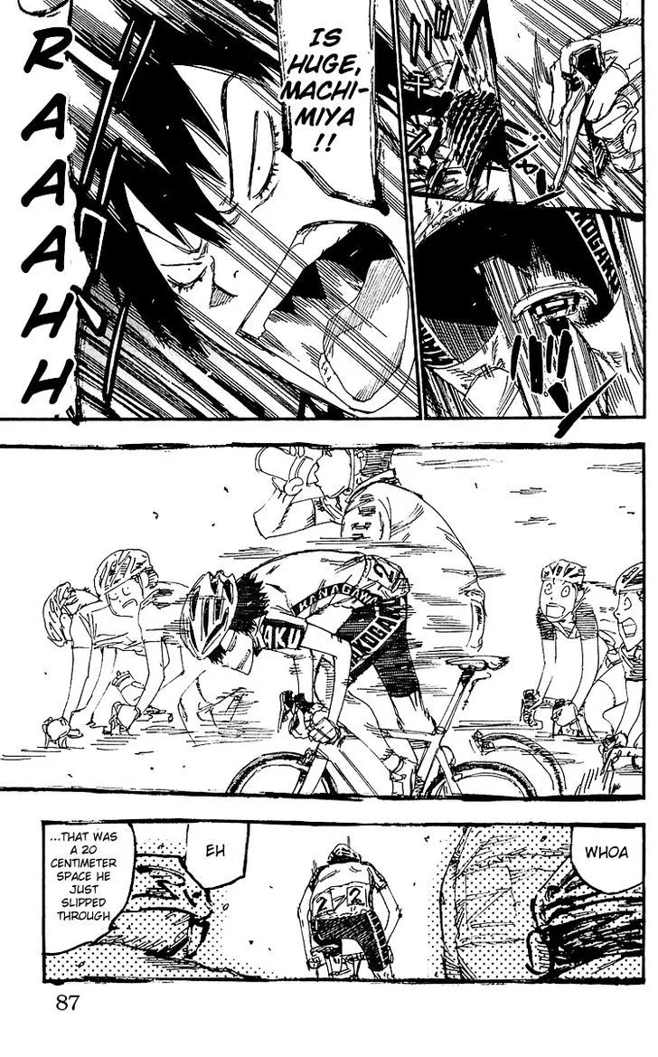 Yowamushi Pedal Chapter 167 page 10