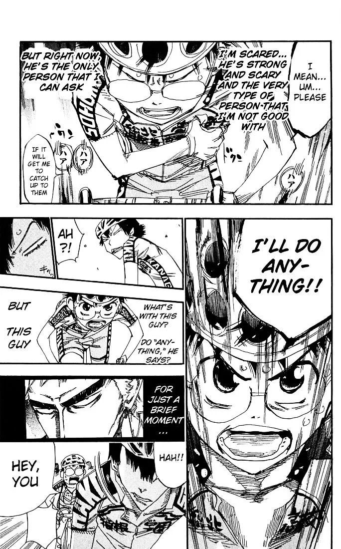 Yowamushi Pedal Chapter 167 page 14
