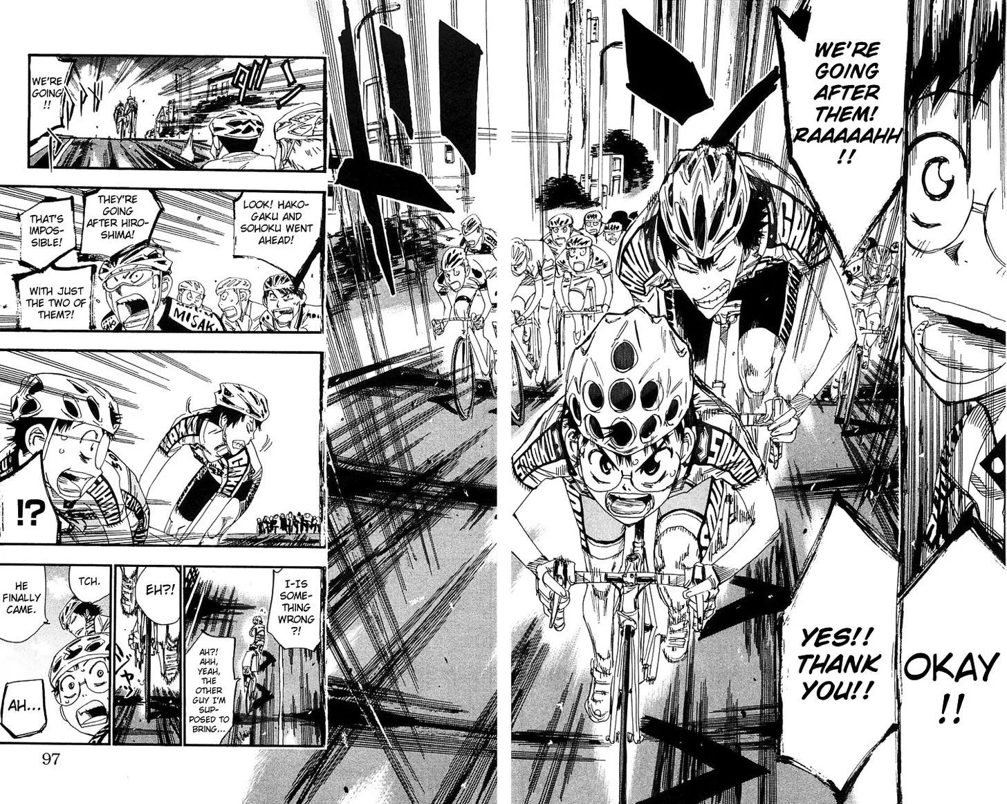 Yowamushi Pedal Chapter 167 page 19