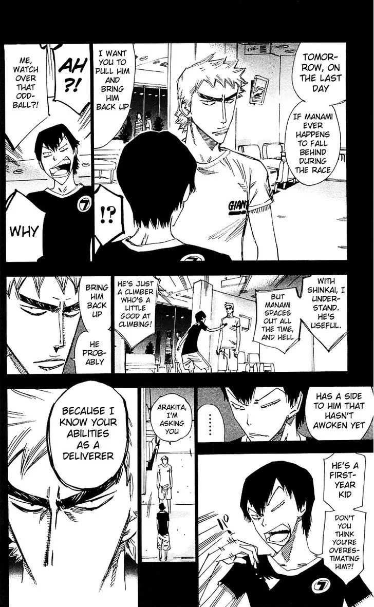 Yowamushi Pedal Chapter 168 page 14