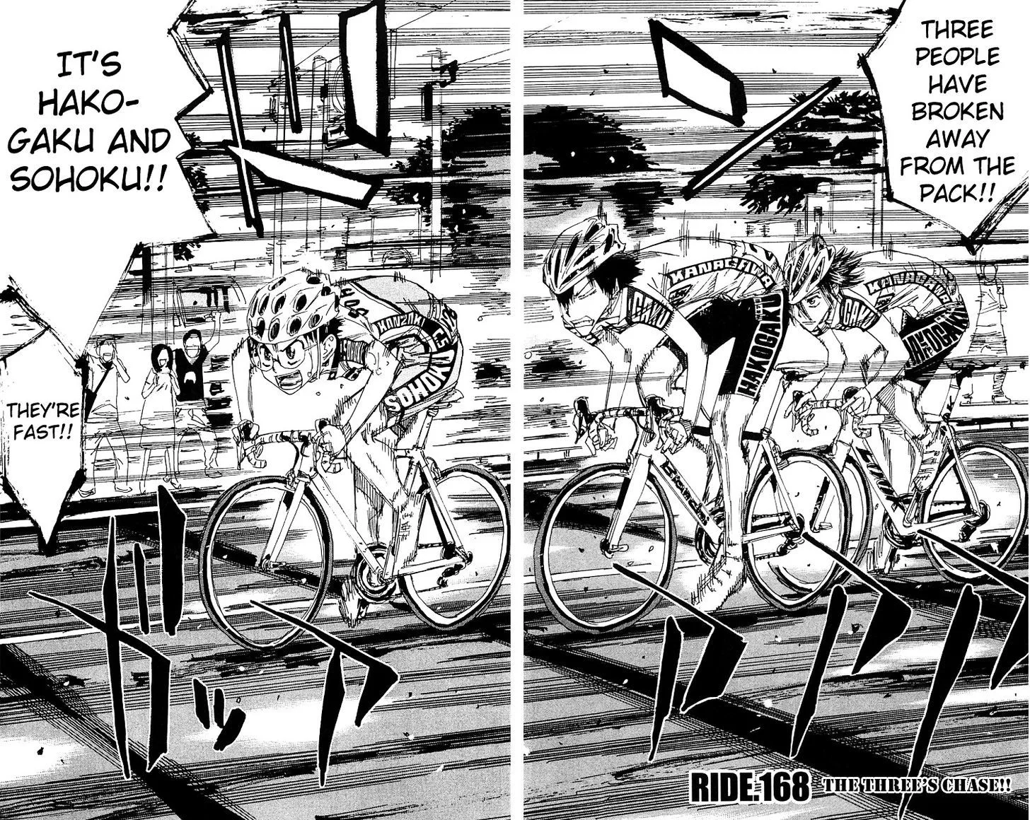 Yowamushi Pedal Chapter 168 page 2