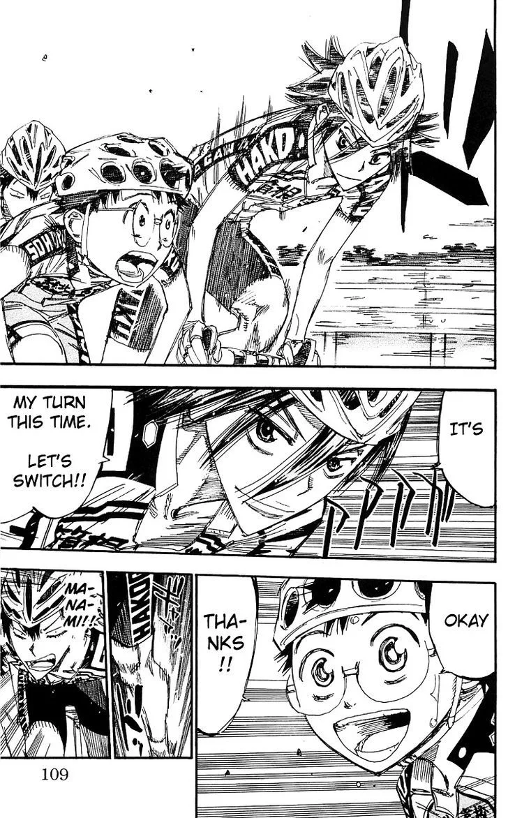Yowamushi Pedal Chapter 168 page 9