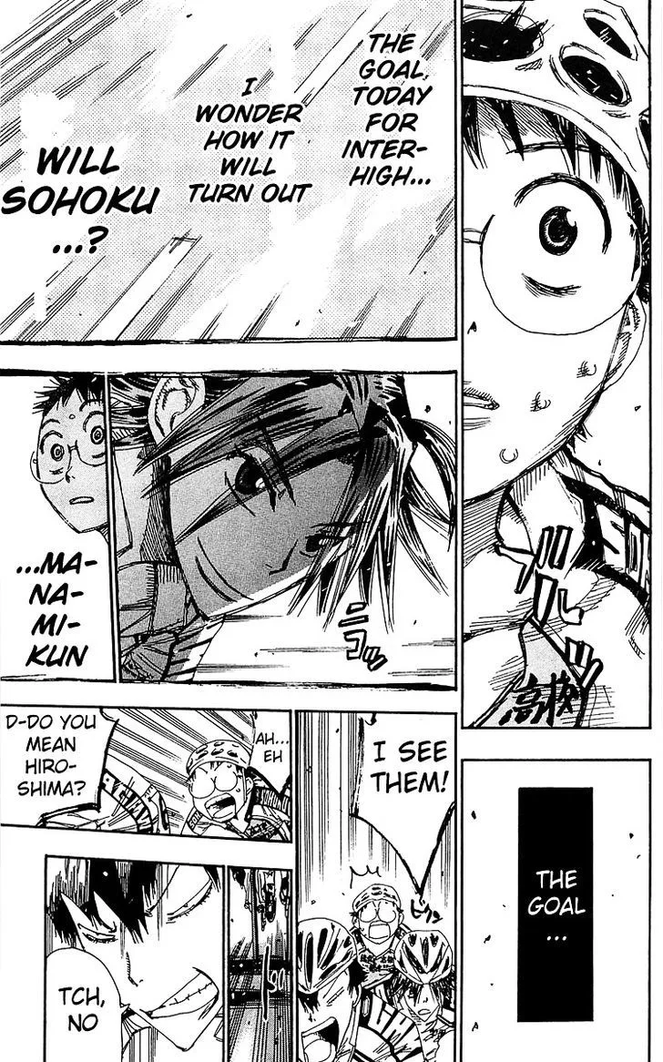 Yowamushi Pedal Chapter 169 page 10