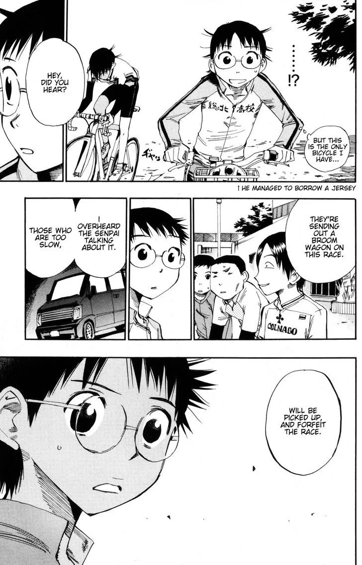Yowamushi Pedal Chapter 17 page 8