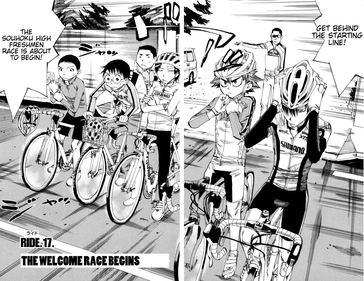 Yowamushi Pedal Chapter 17 page 9
