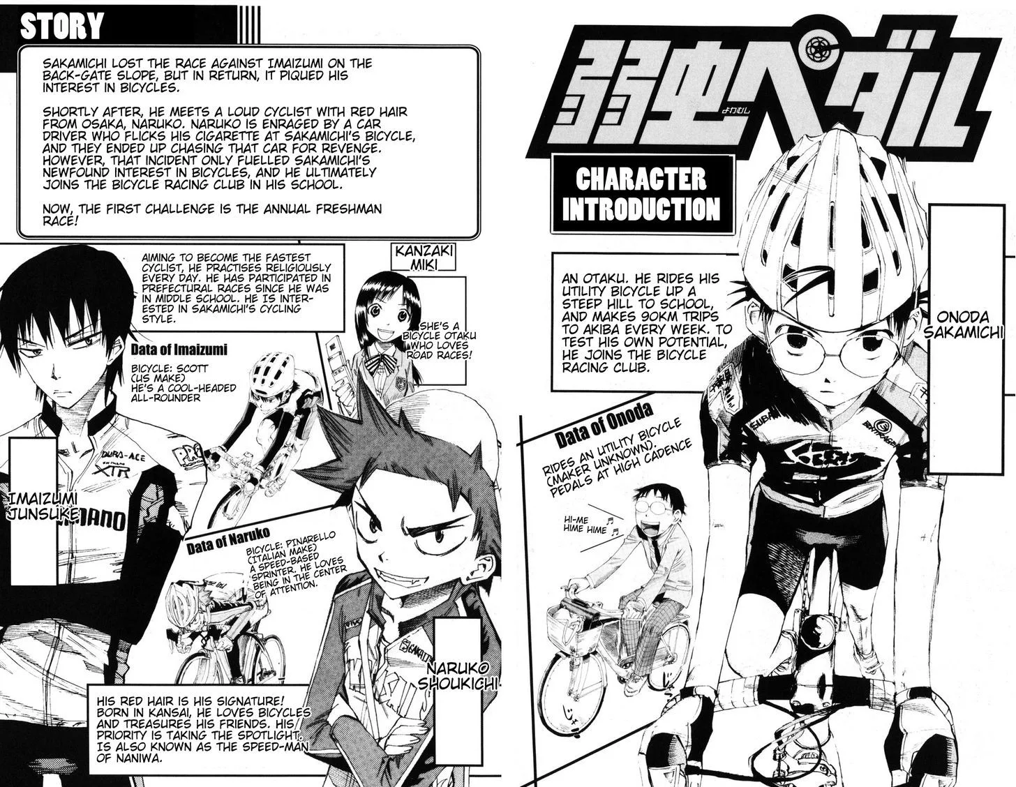 Yowamushi Pedal Chapter 17 page 4