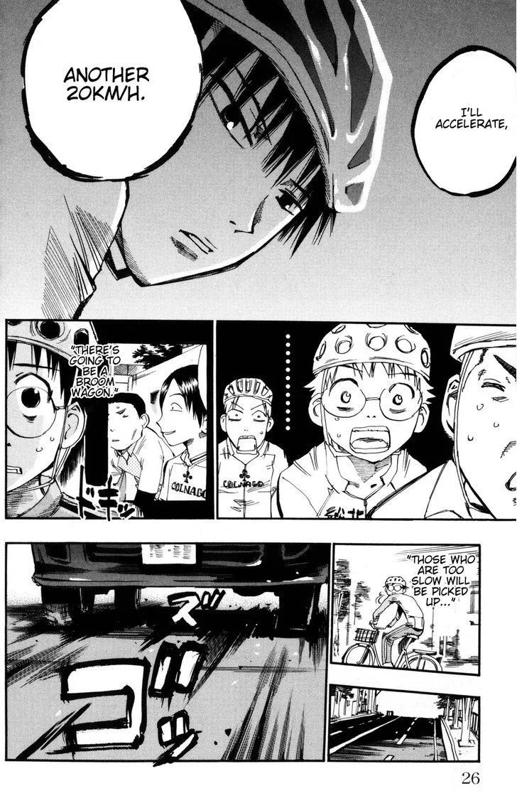 Yowamushi Pedal Chapter 17 page 24
