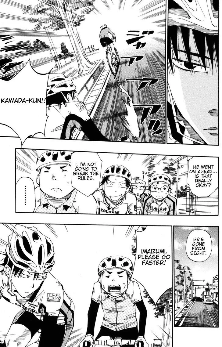 Yowamushi Pedal Chapter 17 page 19