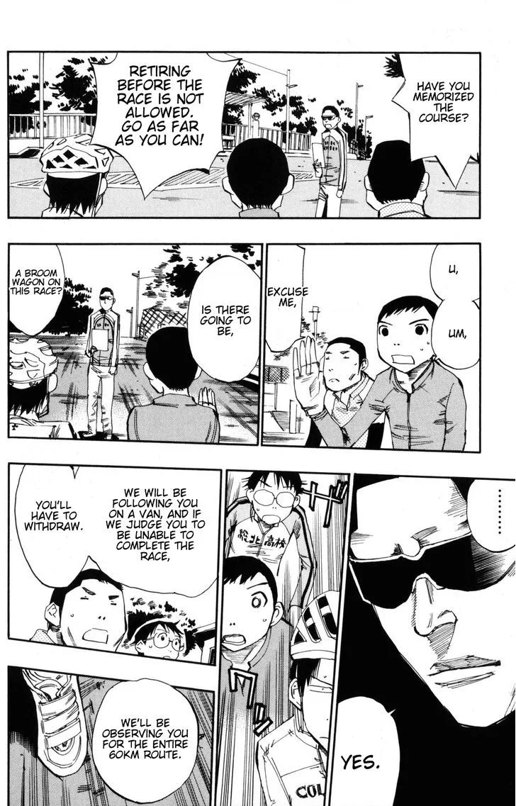 Yowamushi Pedal Chapter 17 page 10