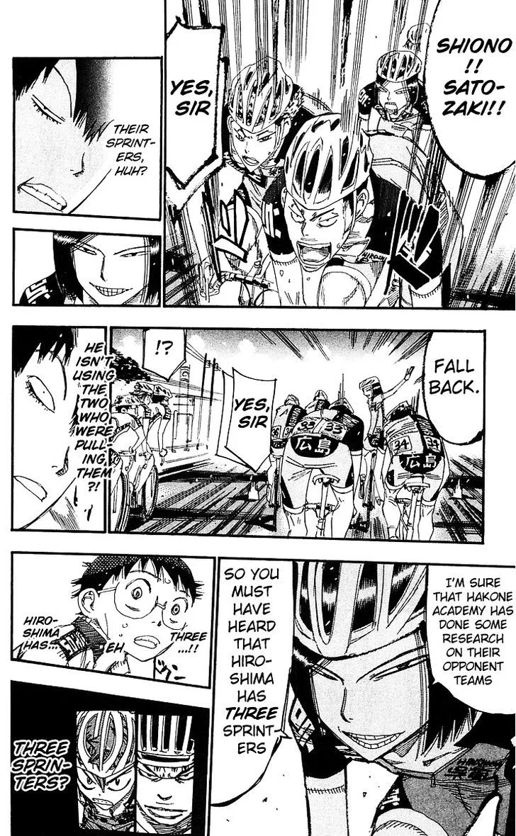 Yowamushi Pedal Chapter 170 page 12