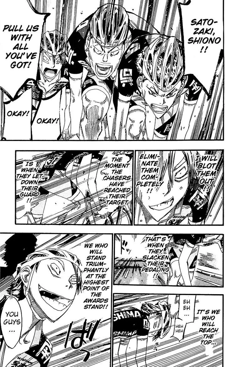 Yowamushi Pedal Chapter 170 page 4