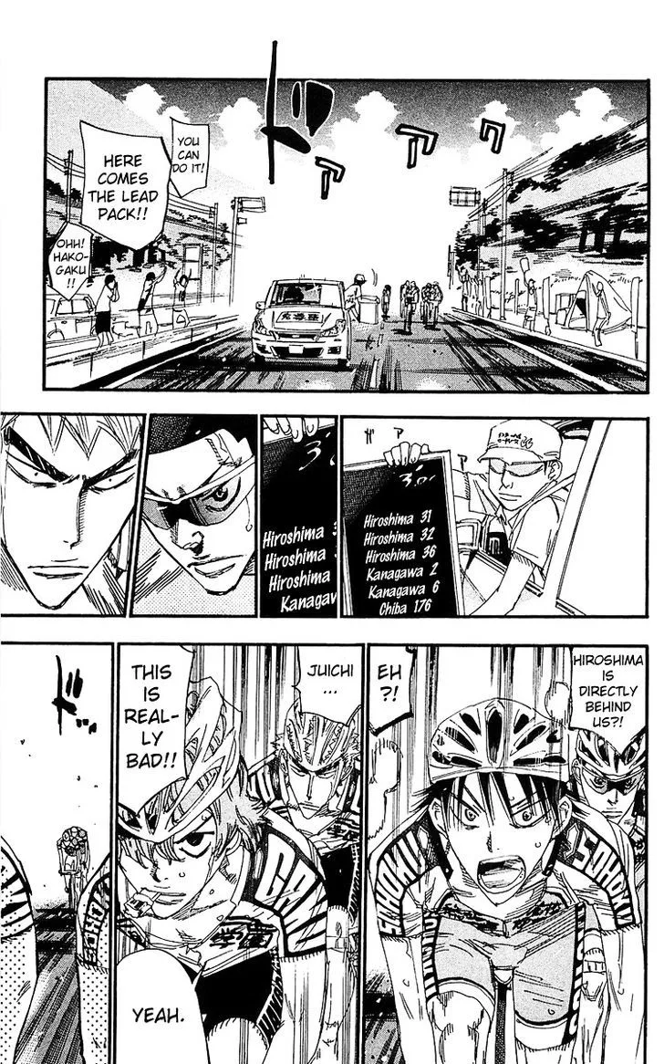 Yowamushi Pedal Chapter 171 page 16