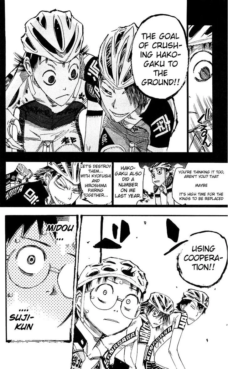 Yowamushi Pedal Chapter 171 page 15