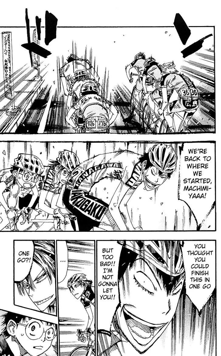 Yowamushi Pedal Chapter 171 page 10