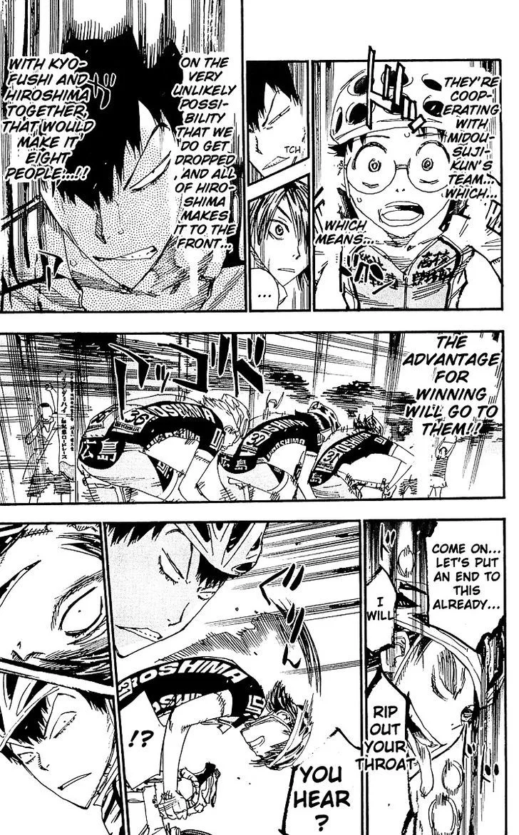 Yowamushi Pedal Chapter 172 page 4