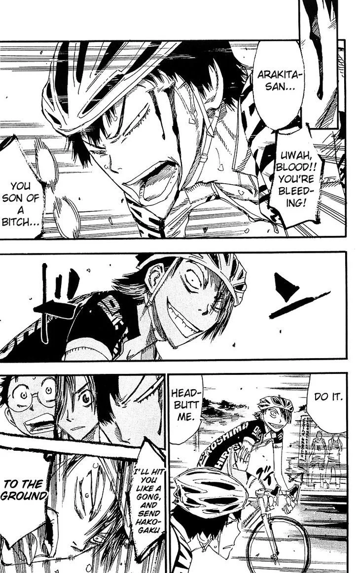 Yowamushi Pedal Chapter 172 page 7
