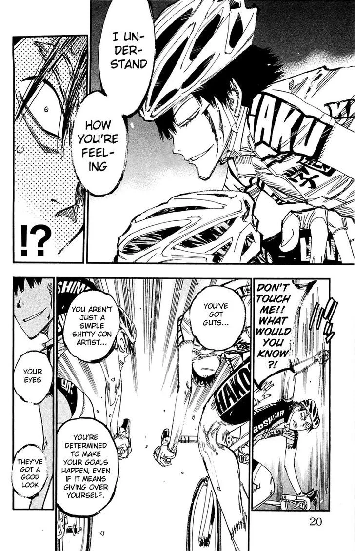 Yowamushi Pedal Chapter 173 page 17