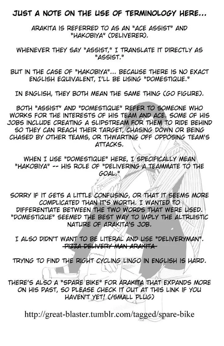 Yowamushi Pedal Chapter 173 page 22