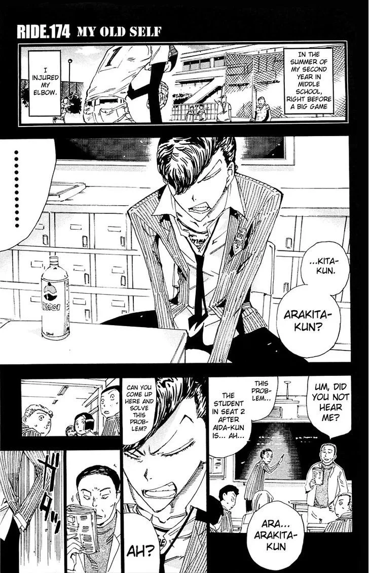 Yowamushi Pedal Chapter 174 page 1