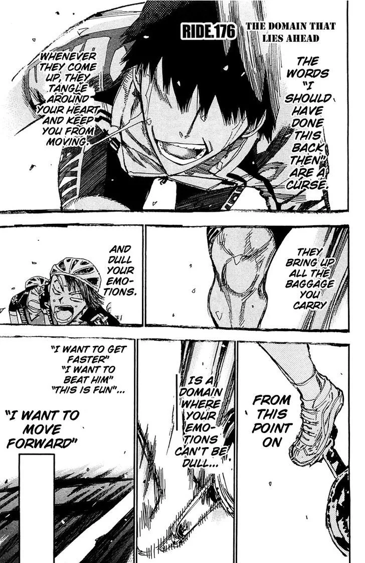 Yowamushi Pedal Chapter 176 page 1