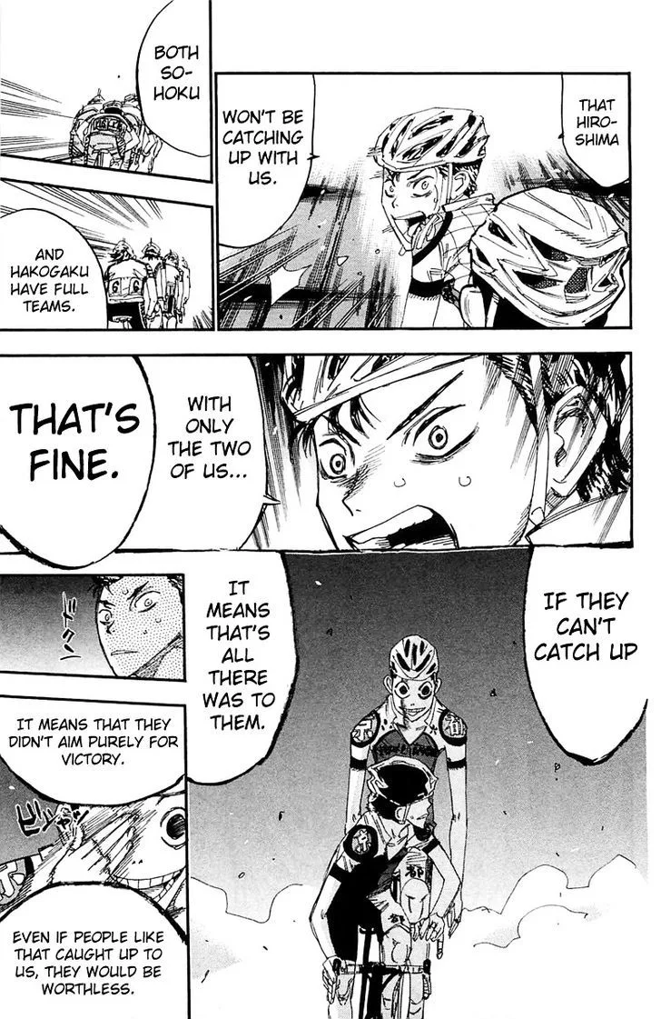 Yowamushi Pedal Chapter 177 page 11