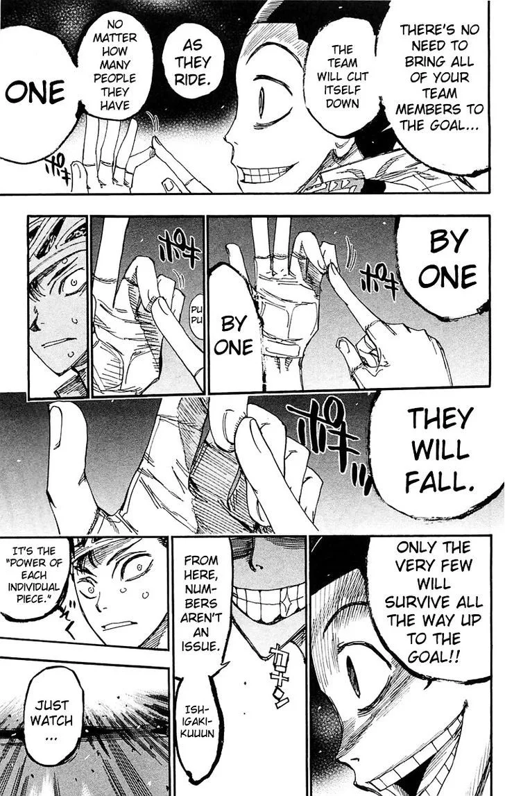 Yowamushi Pedal Chapter 177 page 13