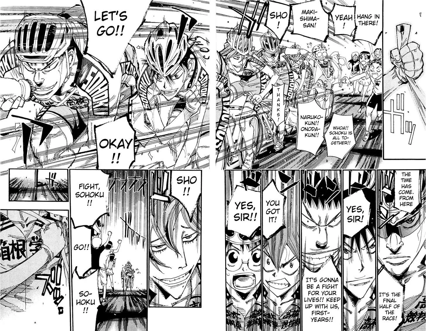 Yowamushi Pedal Chapter 177 page 8