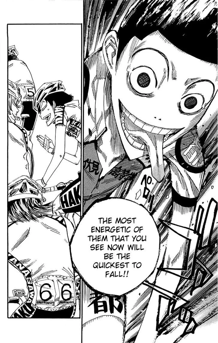 Yowamushi Pedal Chapter 177 page 14