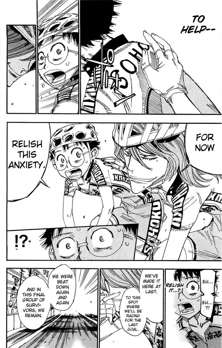 Yowamushi Pedal Chapter 178 page 17