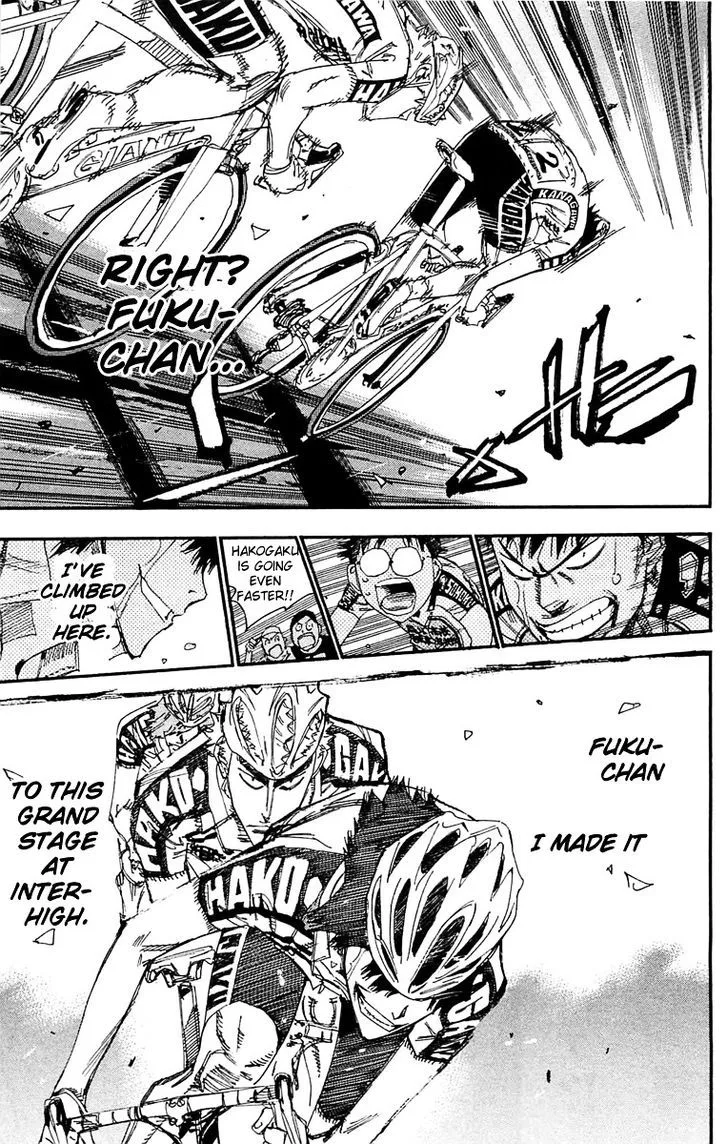 Yowamushi Pedal Chapter 179 page 10