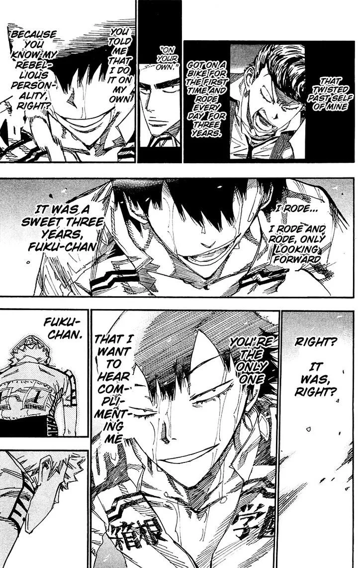 Yowamushi Pedal Chapter 179 page 16