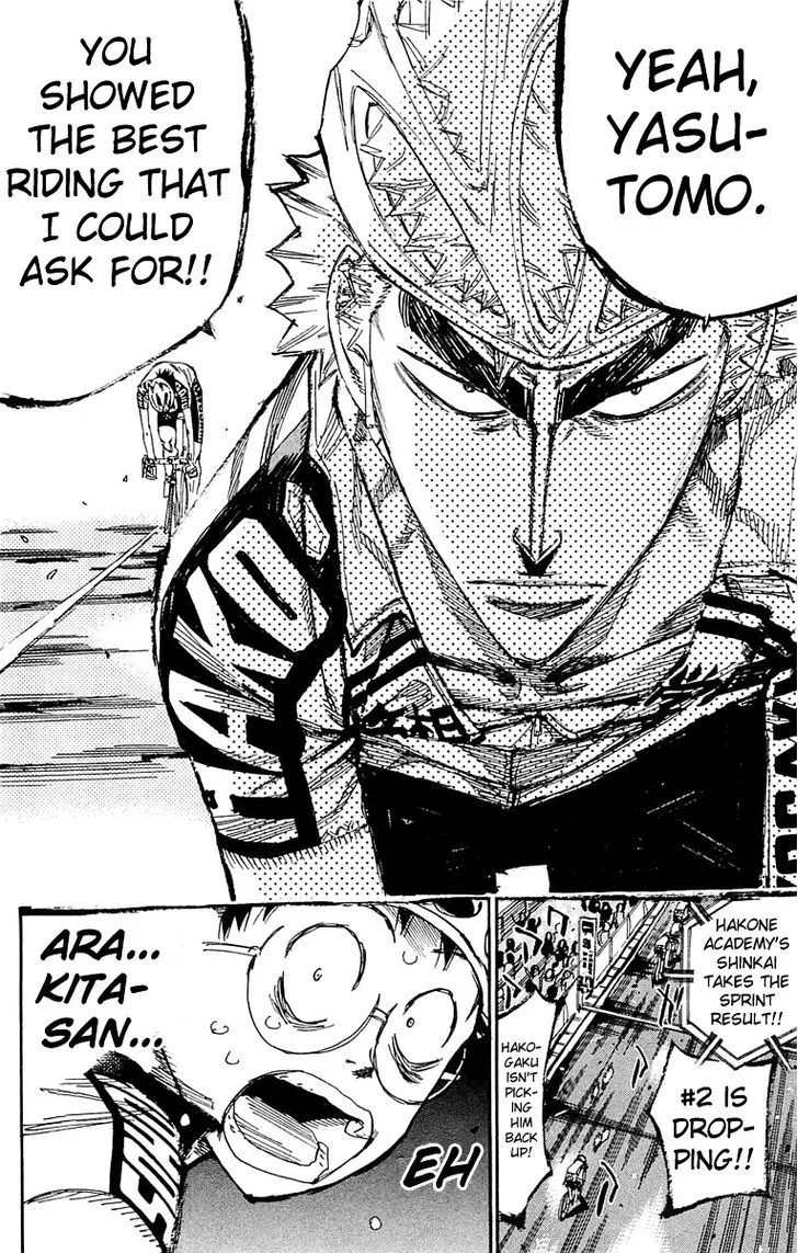 Yowamushi Pedal Chapter 179 page 17