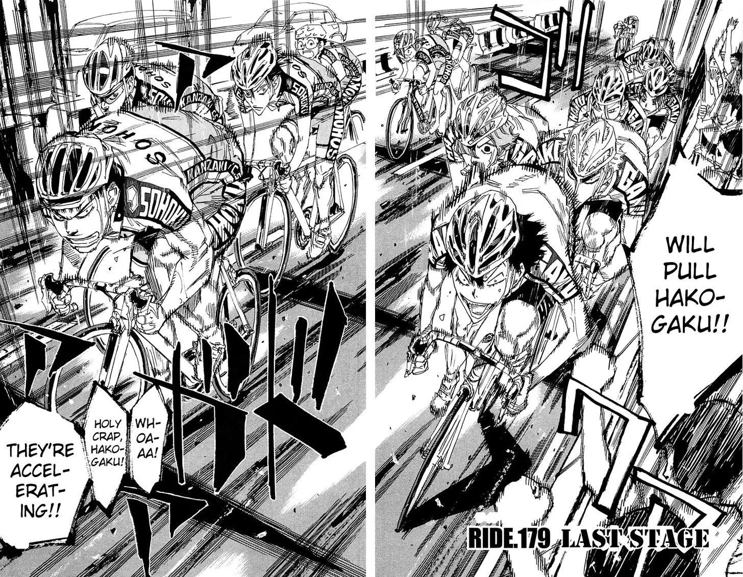 Yowamushi Pedal Chapter 179 page 2