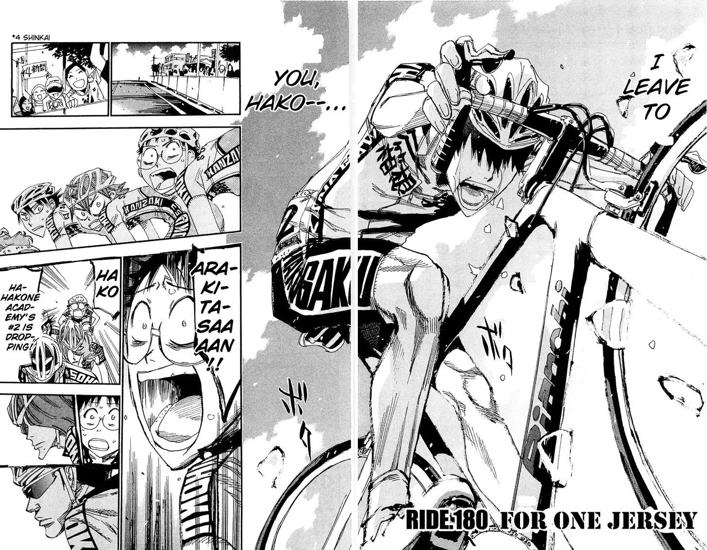 Yowamushi Pedal Chapter 180 page 2
