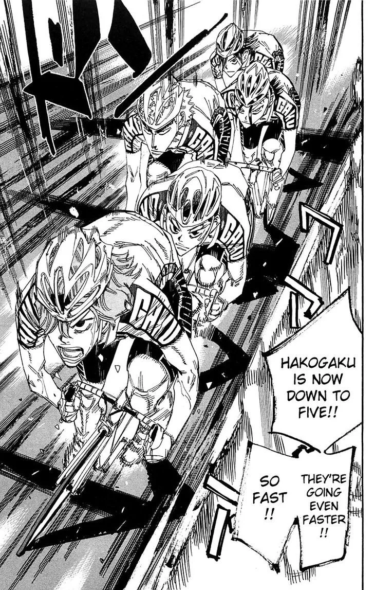 Yowamushi Pedal Chapter 180 page 8