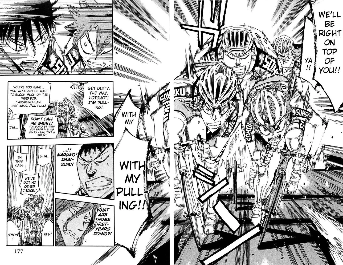 Yowamushi Pedal Chapter 181 page 5