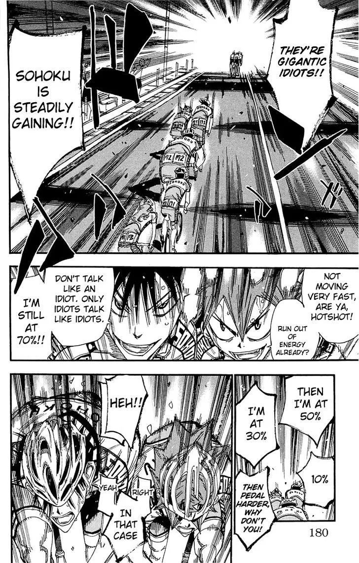 Yowamushi Pedal Chapter 181 page 8