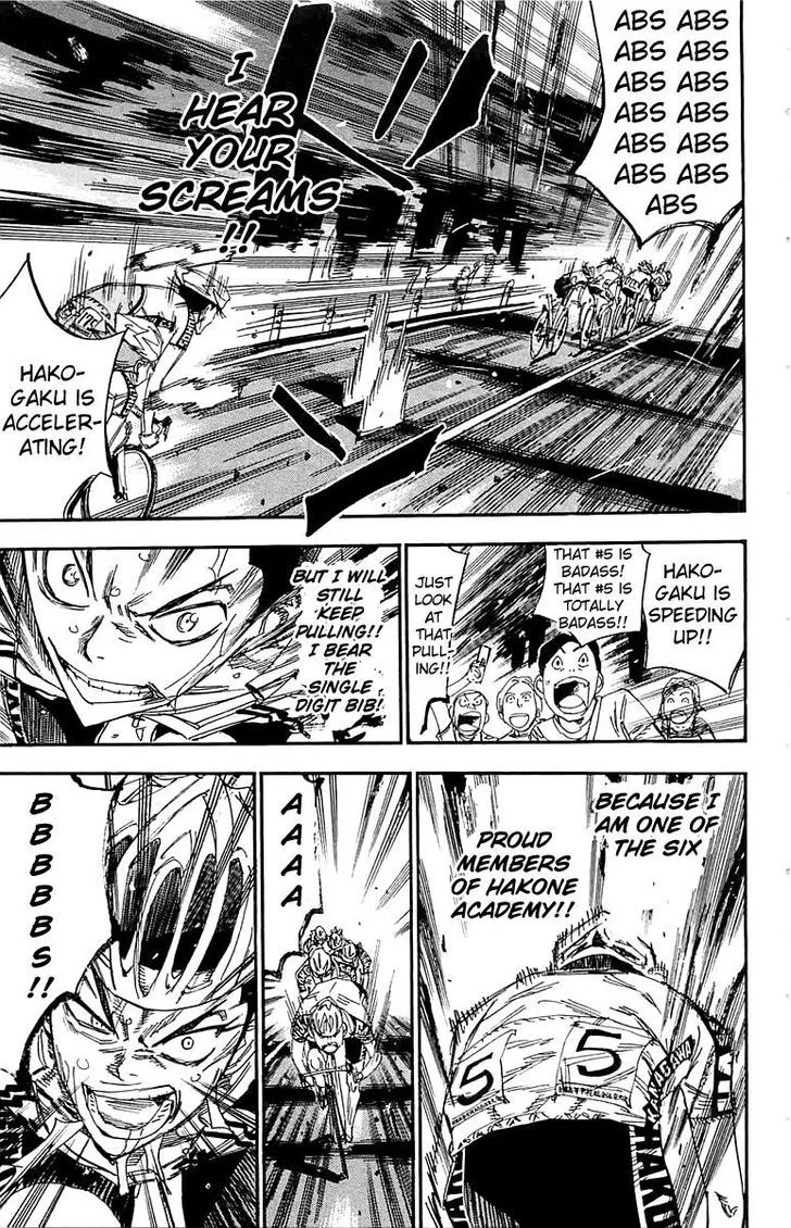 Yowamushi Pedal Chapter 182 page 15