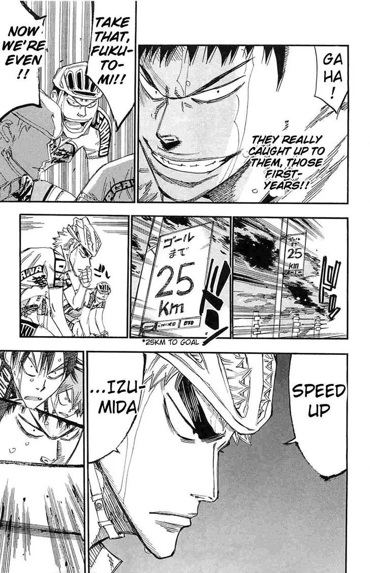 Yowamushi Pedal Chapter 182 page 12