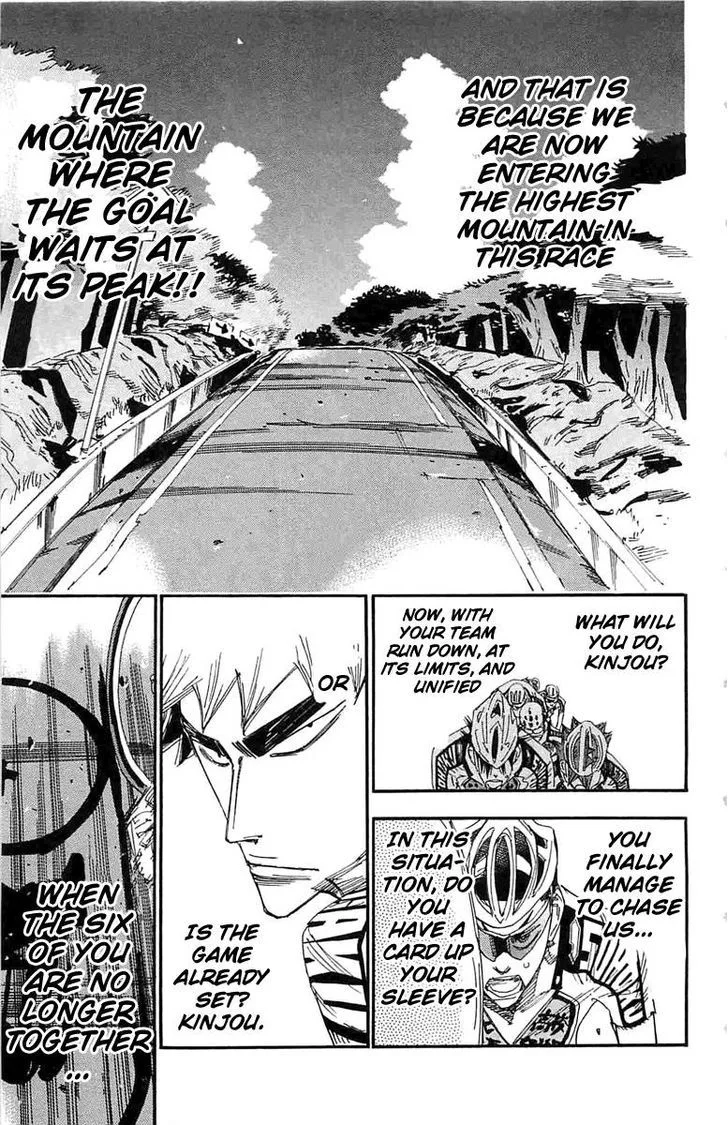 Yowamushi Pedal Chapter 182 page 4