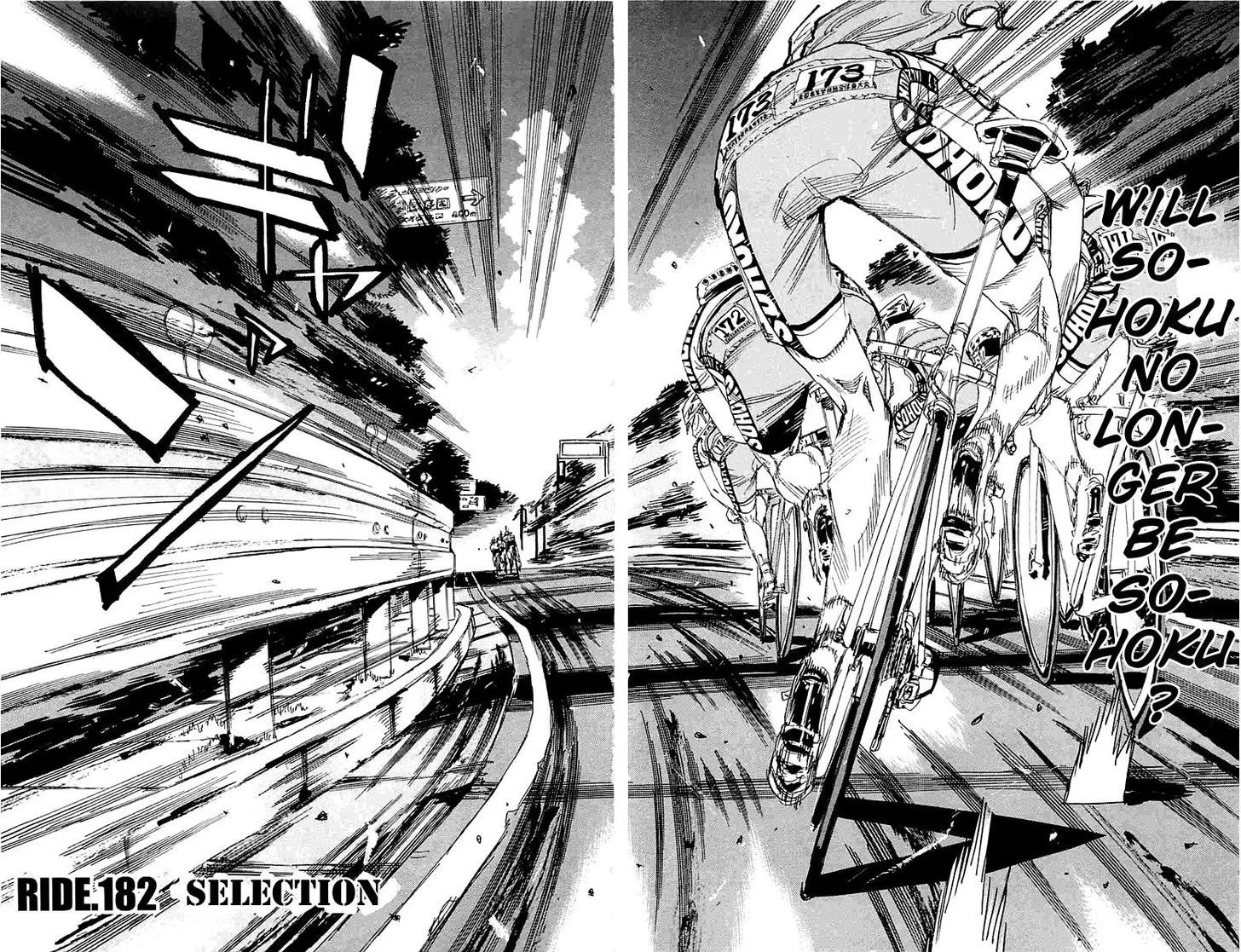 Yowamushi Pedal Chapter 182 page 5