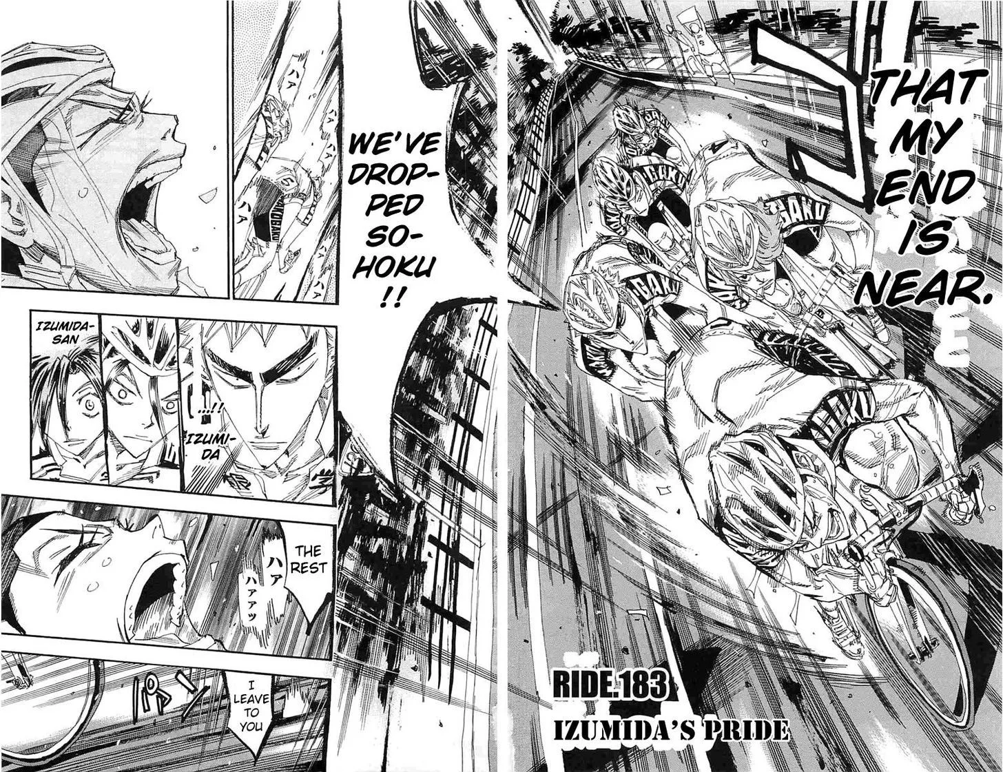 Yowamushi Pedal Chapter 183 page 3