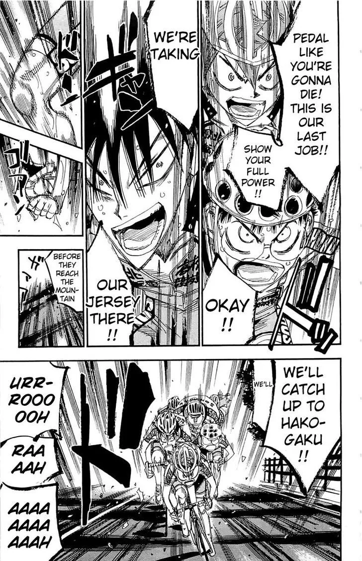 Yowamushi Pedal Chapter 183 page 14