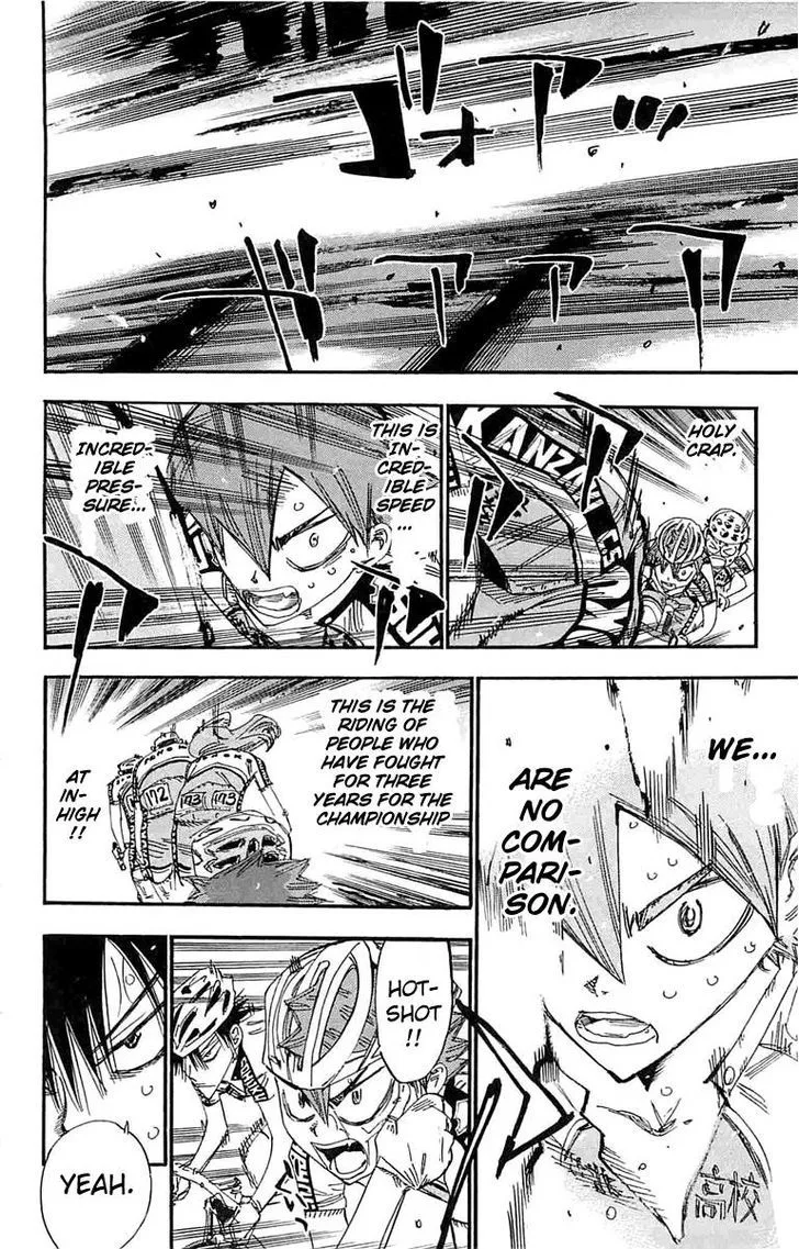 Yowamushi Pedal Chapter 184 page 13