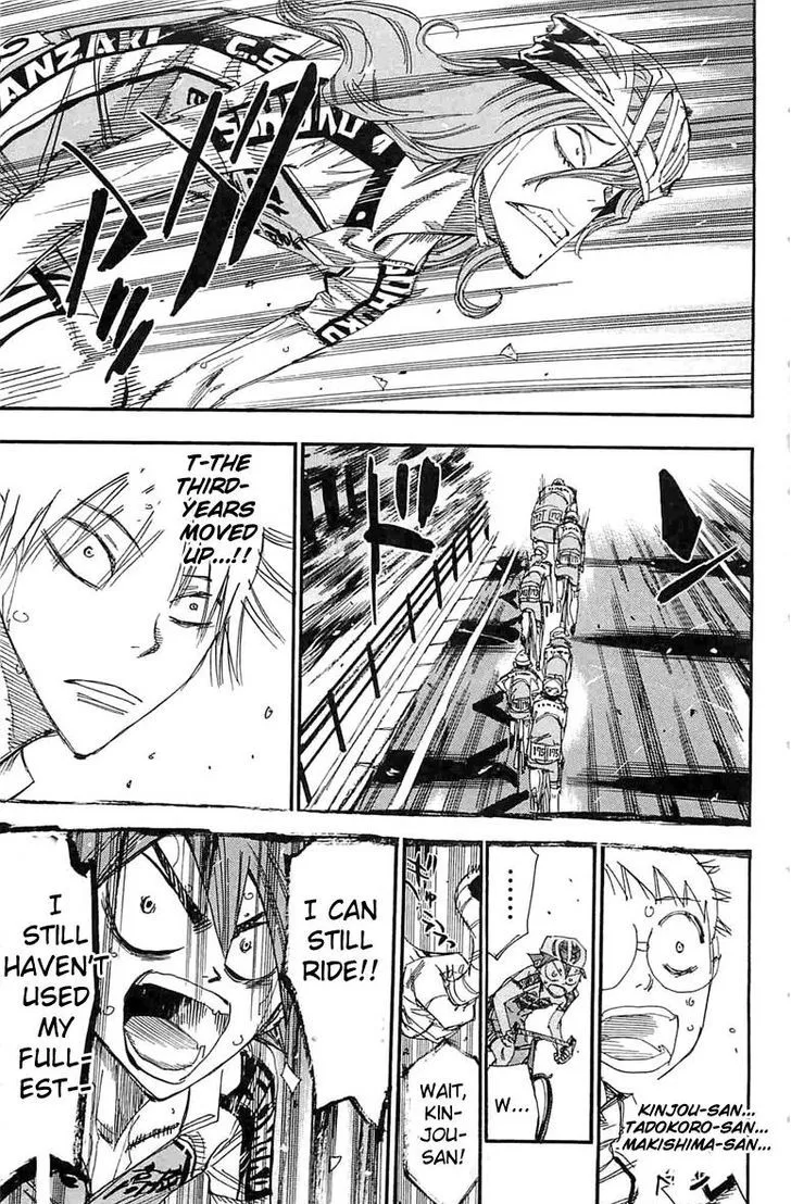 Yowamushi Pedal Chapter 184 page 3