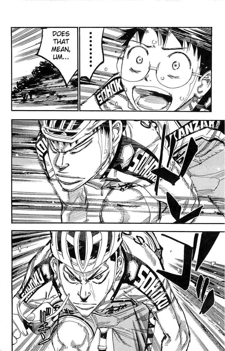 Yowamushi Pedal Chapter 184 page 2